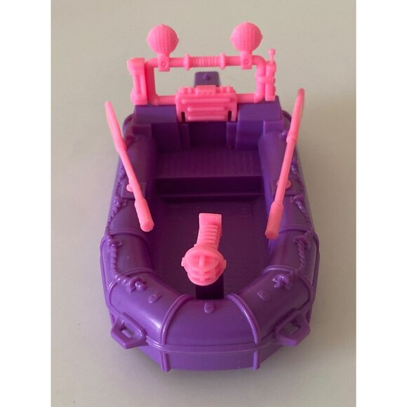 Hasbro Littlest Pet Shop LPS Purple Moped Scooter Side Car  2010 Row Boat - Picture 14 of 16